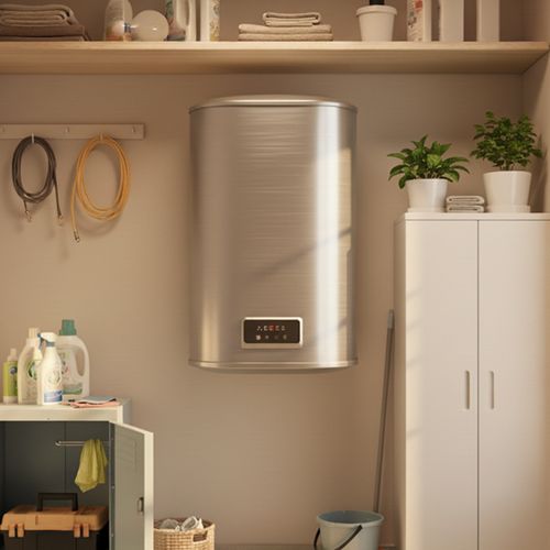 CHAUFFE-EAU 47L Pour 1 à 2 personnes - Gris revêtement Aluminium