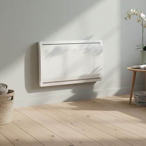 Radiateur Électrique LCD Céramique Blanc 1500W Kamys