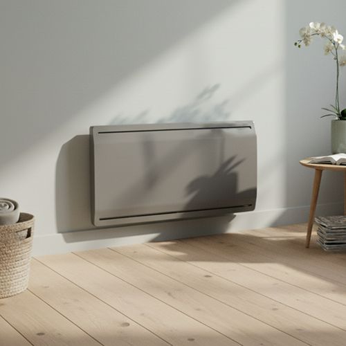 Radiateur Électrique LCD Céramique Gris Anthracite 2000W KAMYS