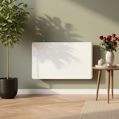 Radiateur Électrique Céramique Blanc 1500W LUDO