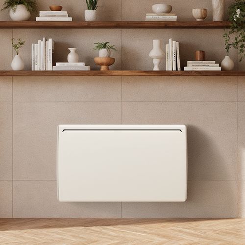 Radiateur Électrique LCD Céramique Blanc 1500W UNO