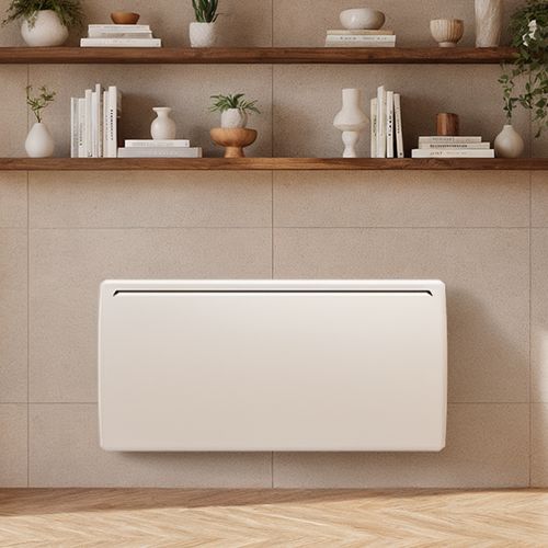 Radiateur Électrique LCD Céramique Blanc 2000W UNO