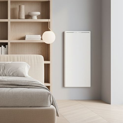 Radiateur Électrique Vertical LCD Céramique Blanc 1500W UNO VERTICAL