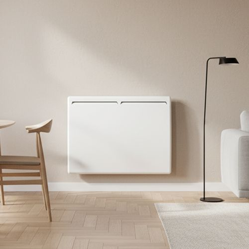 Radiateur Électrique LCD Fonte Blanc 1000W UNO