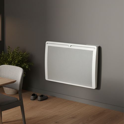 Radiateur Panneau Rayonnant Tactile Aluminium Blanc 1000W SARGAS